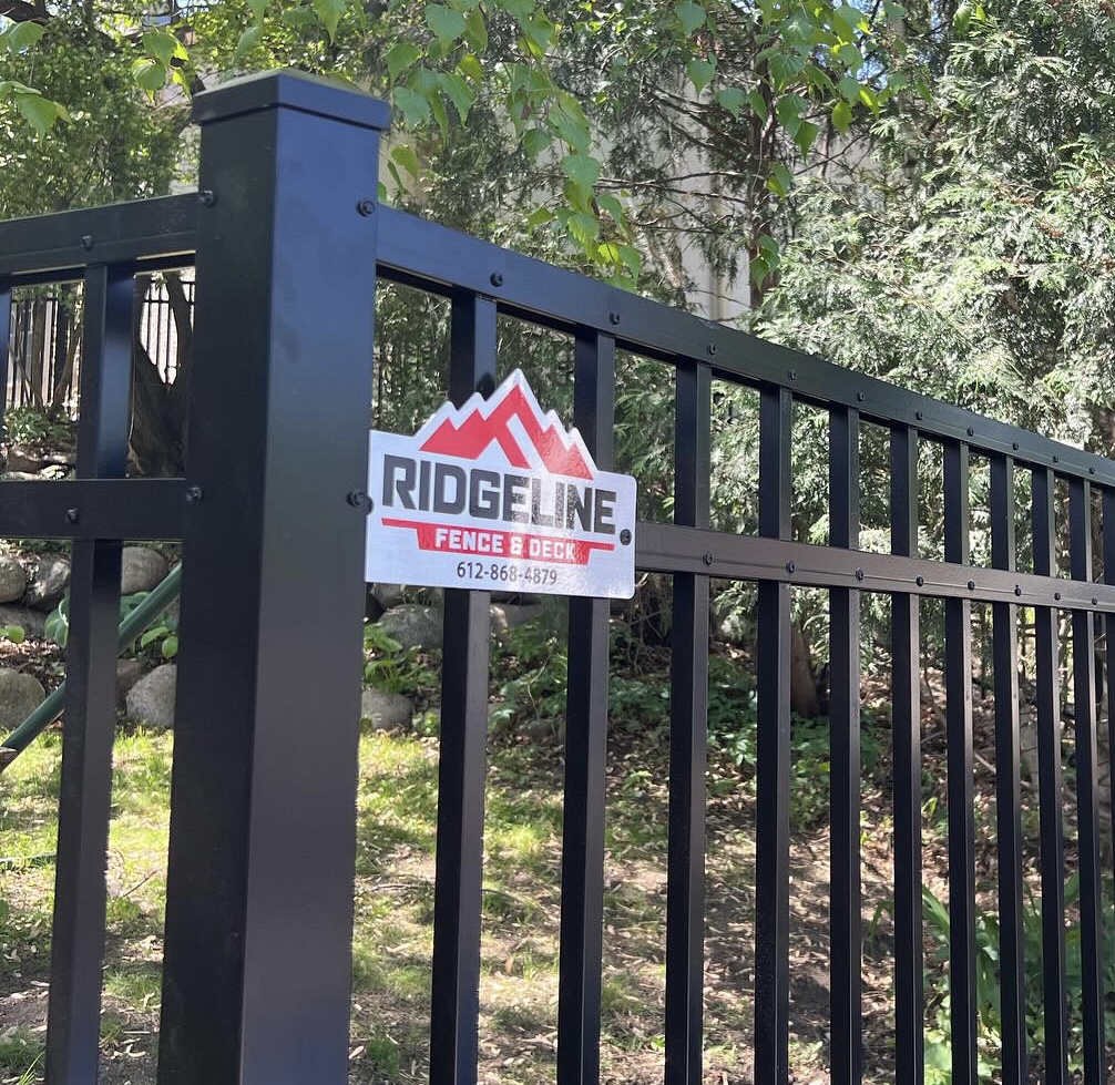 RIDGELINE - Custom Fence Sign